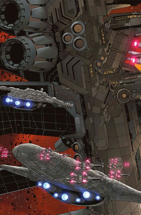 Aperçu de l'album Star Wars (2015) tome 9 - La Mort de l'espoir