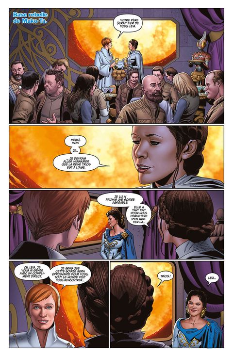Aperçu de l'album Star Wars (2015) tome 9 - La Mort de l'espoir