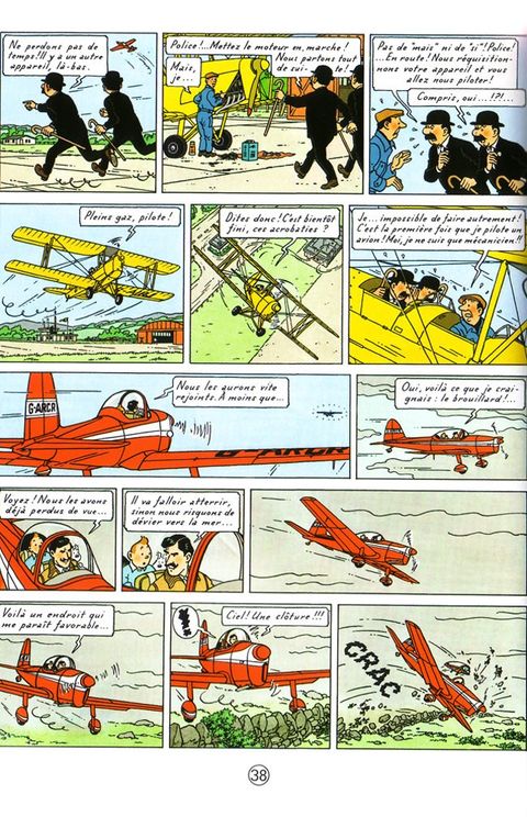 Aperçu de l'album Tintin tome 7 - L'île noire