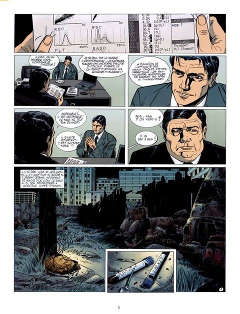 Aperçu de l'album A.D.N - Cycle 1 tome 1 - L'Espèce Temps