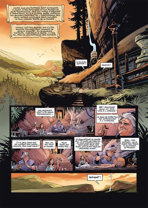 Aperçu de l'album Les Naufragés d'Ythaq tome 15 - Imperator Express