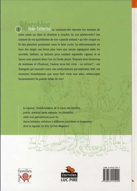 Aperçu de l'album Adorables tome 3 - Qu'Est ce qu'on Disait ?