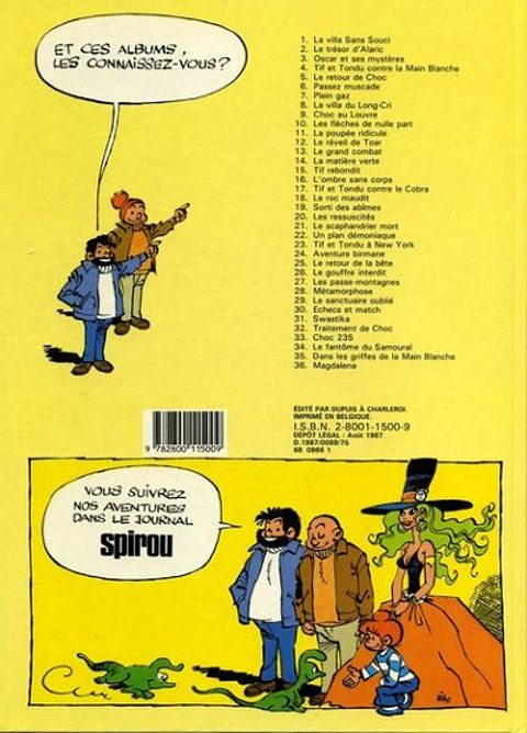 Aperçu de l'album Tif et Tondu tome 36 - Magdalena