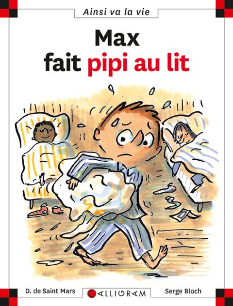 Couverture de l'album Max fait pipi au lit