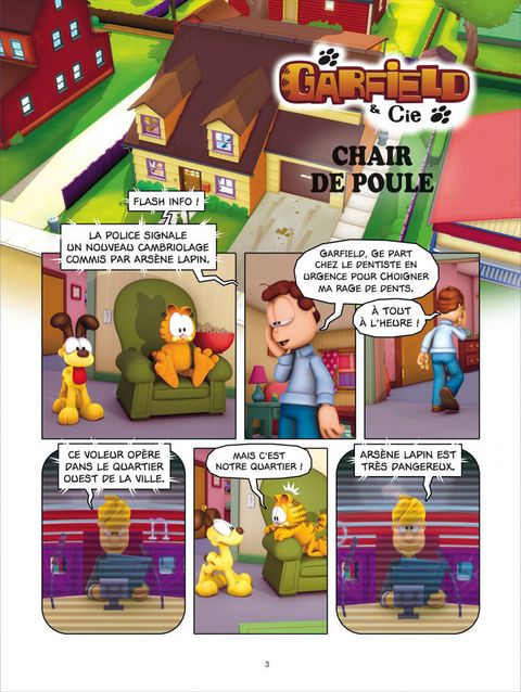 Aperçu de l'album Garfield & Cie tome 5 - Quand les Souris Dansent !
