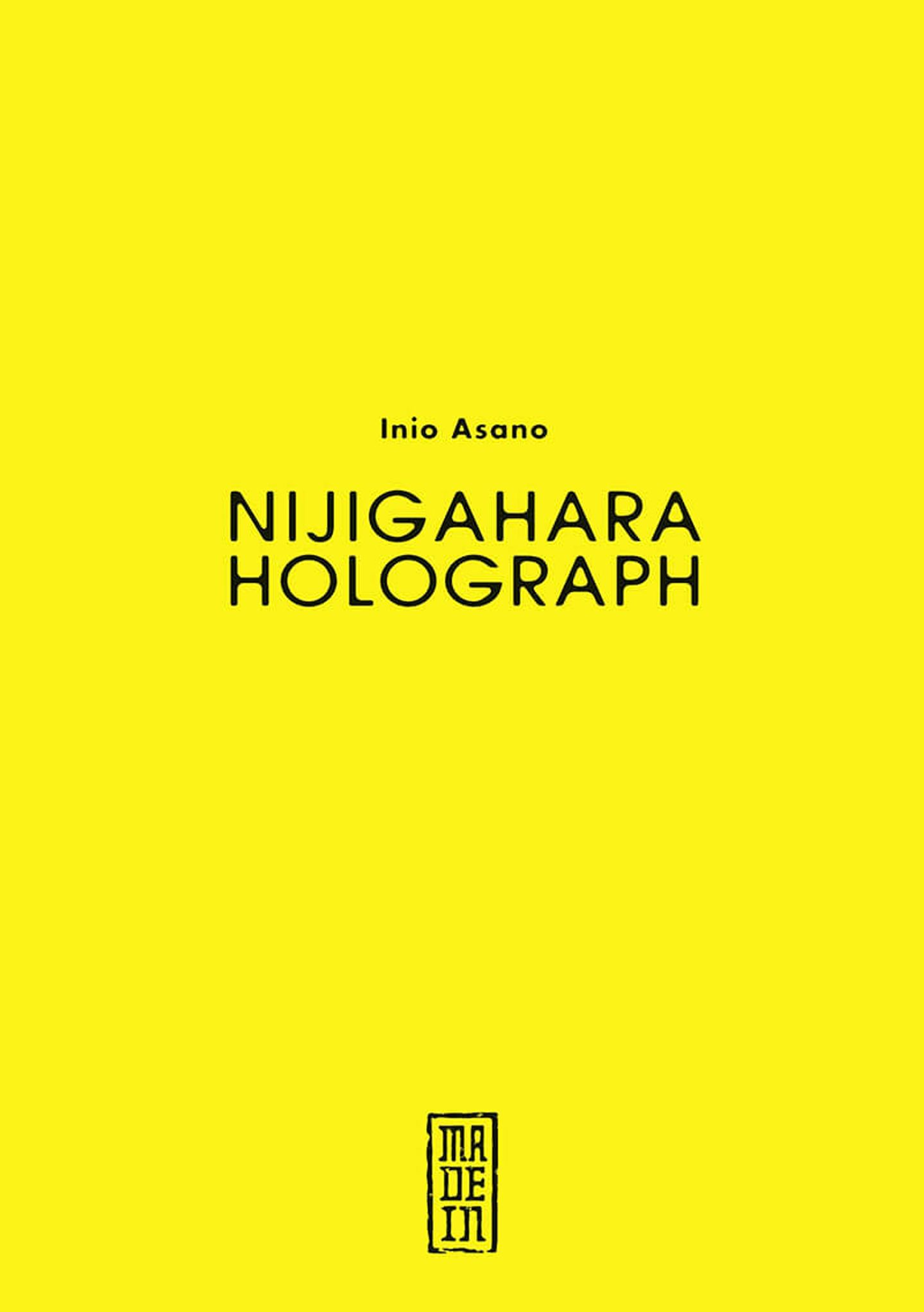 Nijigahara Holograph ; le Champ de l'Arc-en-ciel - Bubble BD