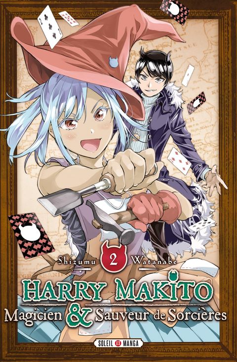 Couverture de l'album Harry Makito, Magicien et Sauveur de Sorcières T02