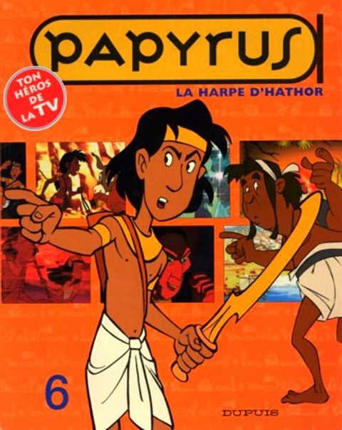 Couverture de l'album La harpe d'Hathor