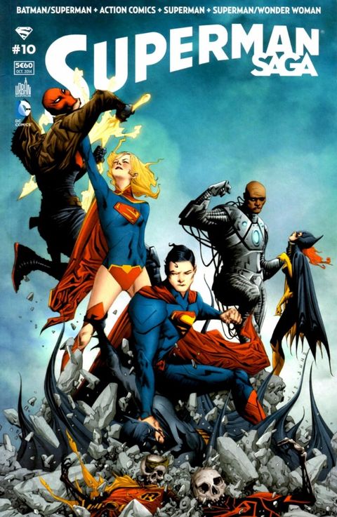 Couverture de l'album Superman Saga