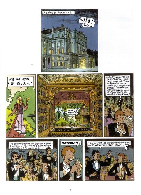 Aperçu de l'album Rouletabille (Soleil)  tome 3 - Le Trésor du Fantôme de l'Opéra
