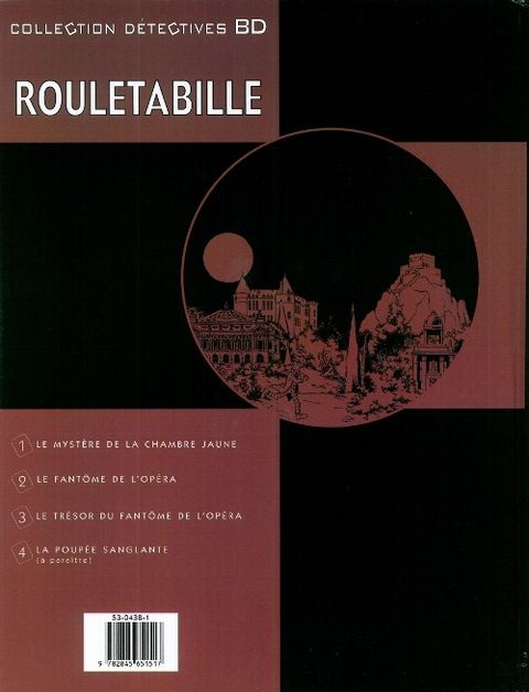 Aperçu de l'album Rouletabille (Soleil)  tome 3 - Le Trésor du Fantôme de l'Opéra