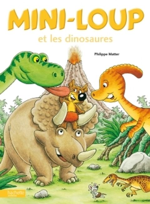 Couverture de l'album Mini-Loup et les dinosaures