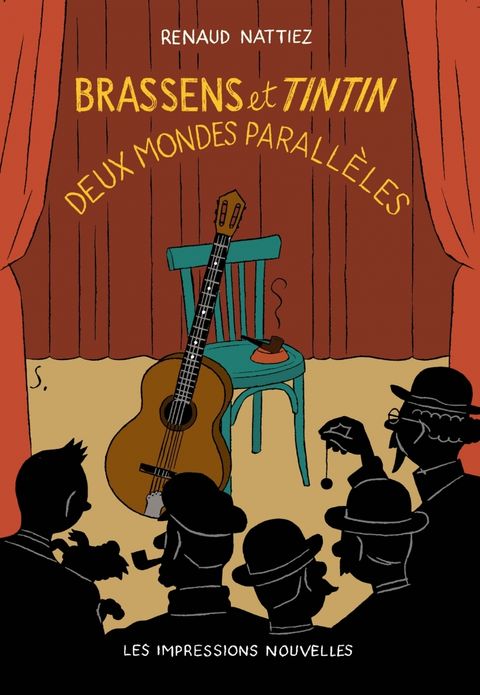 Couverture de l'album Brassens et Tintin - Deux mondes parallèles