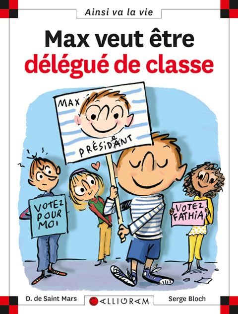 Couverture de l'album Max veut être délégué de classe