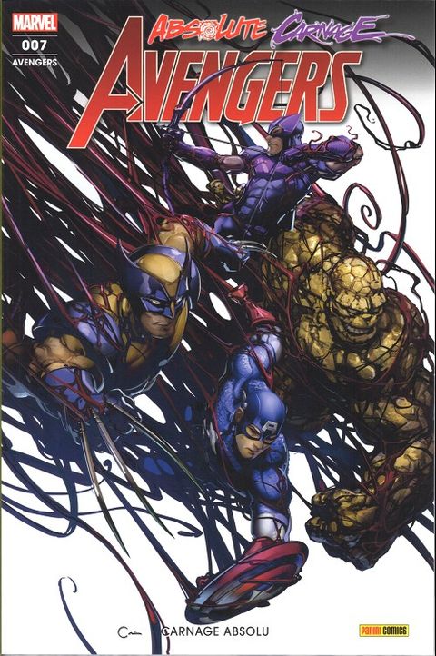 Couverture de l'album Avengers N°07