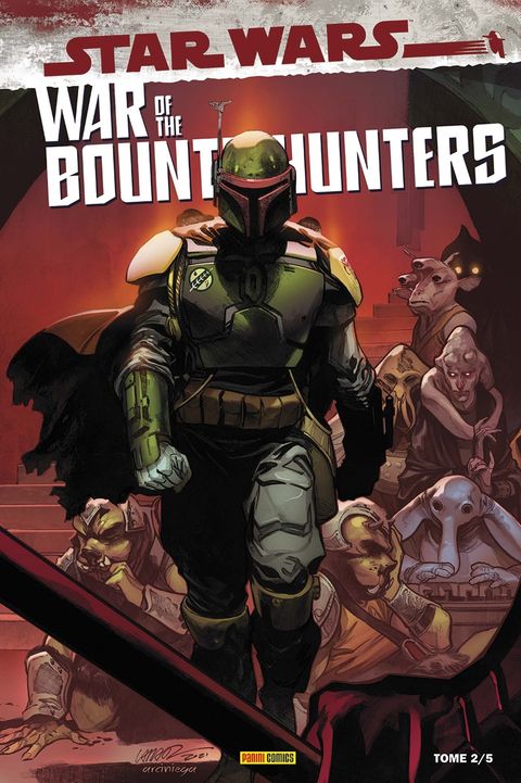 Couverture de l'album War of the Bounty Hunters (2/5)