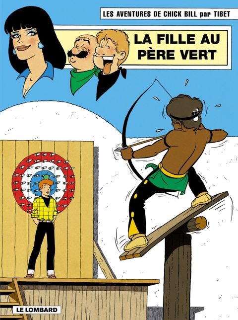 Couverture de l'album La Fille au père vert