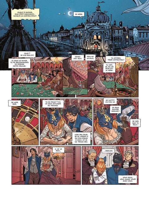 Aperçu de l'album La Venise des louves tome 1 - La Venise des Louves - histoire complète