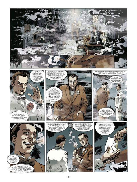 Aperçu de l'album Dans la Paume du Diable tome 1 - L'Usine à Rêves