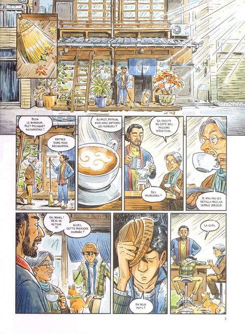 Aperçu de l'album Tokyo Mystery Café tome 2 - Les ombres de Jimbocho