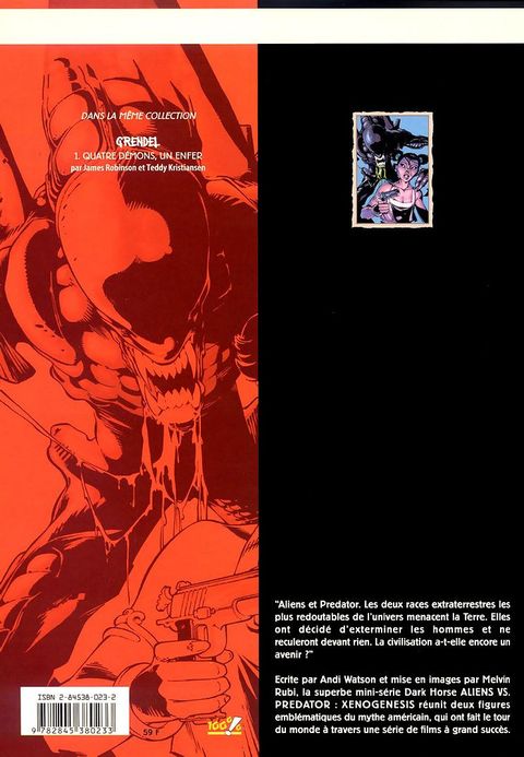 Aperçu de l'album Aliens VS Predator tome 1 - Xenogenesis