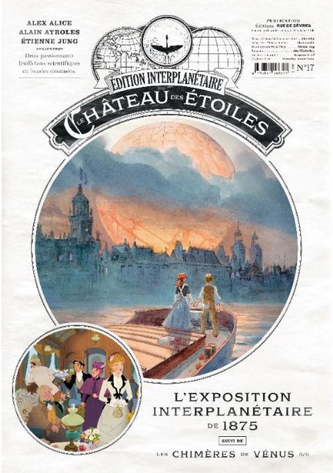 Couverture de l'album L'exposition interplanétaire de 1875