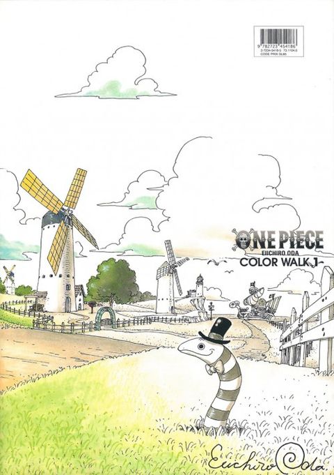 Aperçu de l'album One Piece Color Walk tome 1 - Color Walk Vol. 1