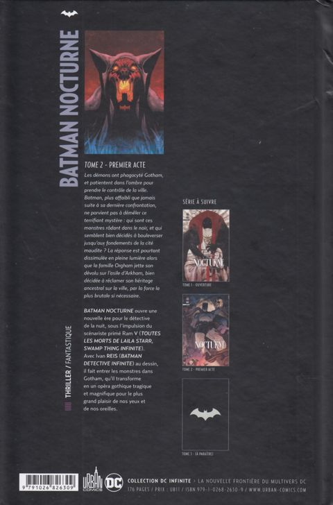 Aperçu de l'album Batman Nocturne tome 2 - Premier acte