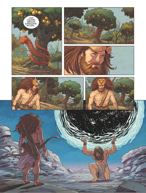 Aperçu de l'album La Sagesse des Mythes tome 26 - Héraclès - 3/3 - L'apothéose du demi-dieu