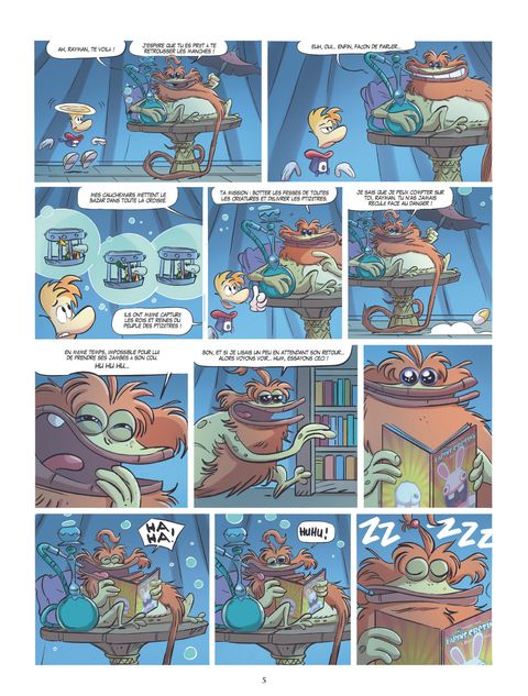 Aperçu de l'album The Lapins Crétins - X Rayman - Le Monde des légendes