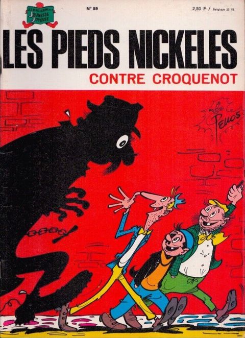 Couverture de l'album Les Pieds nickelés contre Croquenot