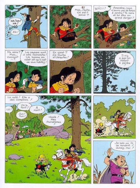 Aperçu de l'album Johan et Pirlouit tome 16 - La nuit des sorciers
