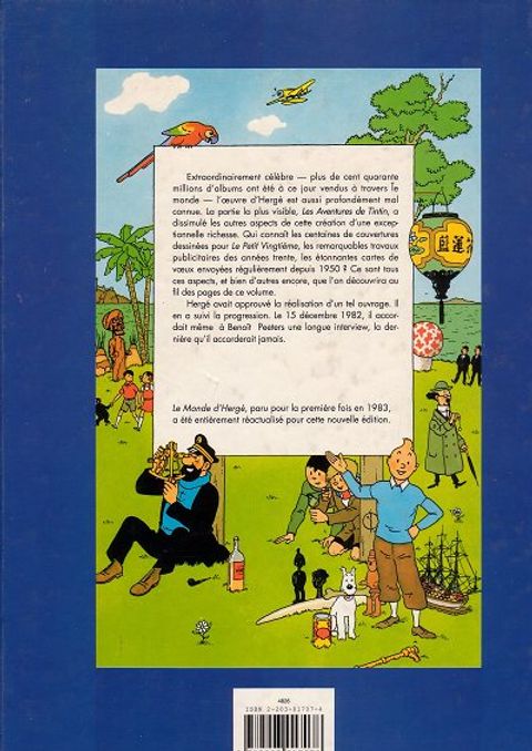 Aperçu de l'album Hergé - Auteur tome 1983 - Le monde d'Hergé / Tintin et le monde d'Hergé