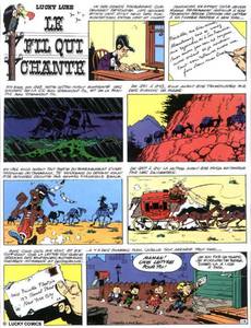 Aperçu 3 de l'album Lucky Luke (Dargaud) tome 14 - Le Fil qui Chante