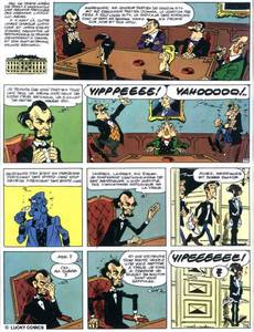 Aperçu 7 de l'album Lucky Luke (Dargaud) tome 14 - Le Fil qui Chante