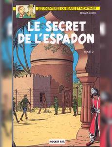 Couverture de la série Blake et Mortimer (poche) - Le secret de l'espadon