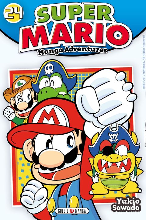 Couverture de l'album Super Mario - Manga Adventures