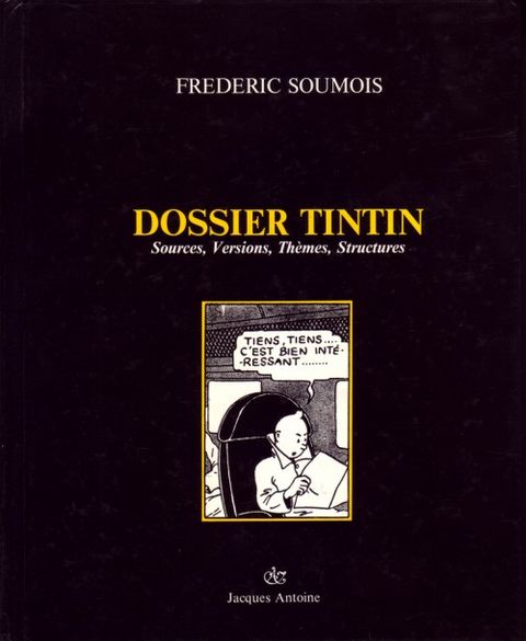 Couverture de l'album Dossier Tintin