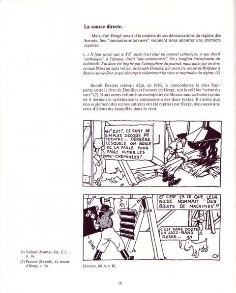 Aperçu de l'album Tintin (Autour de la BD) tome 1987 - Dossier Tintin