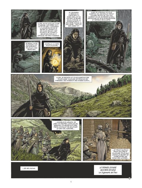 Aperçu de l'album Le Dernier Cathare tome 3 - Le Jugement de Dieu