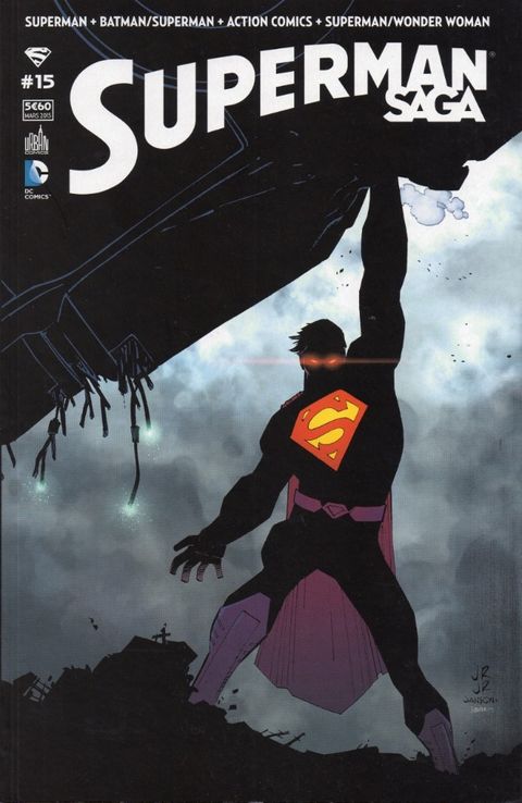 Couverture de l'album Superman Saga