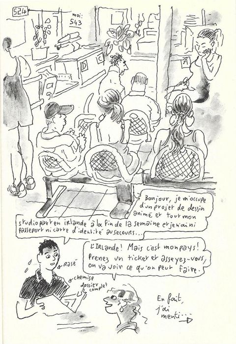 Aperçu de l'album Les Carnets de Joann Sfar tome 5 - Caravan