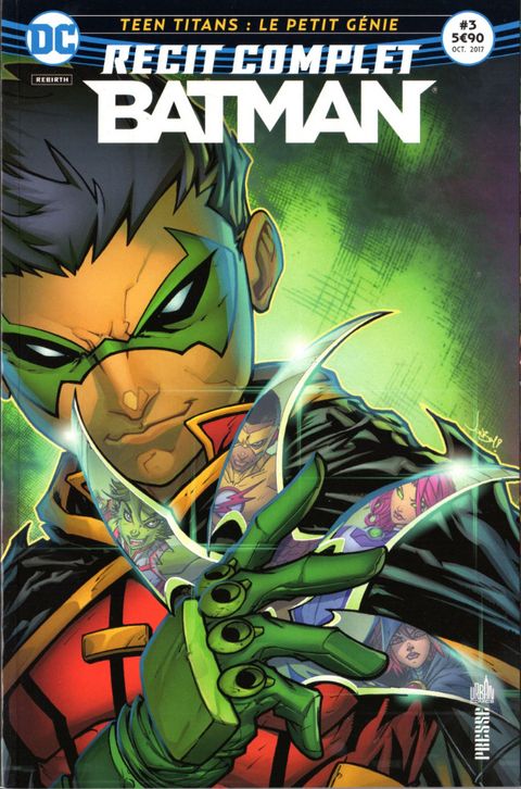 Couverture de l'album Teen Titans : le Petit Génie