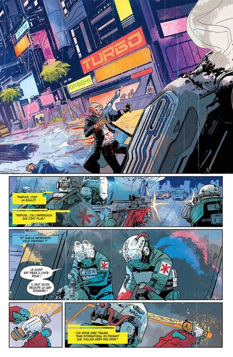 Aperçu de l'album World of cyberpunk 2077 tome 1 - Trauma Team