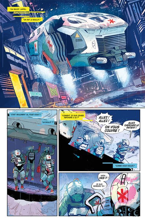 Aperçu de l'album World of cyberpunk 2077 tome 1 - Trauma Team