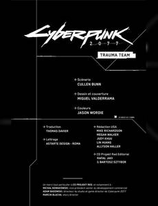 Aperçu 5 de l'album World of cyberpunk 2077 tome 1 - Trauma Team