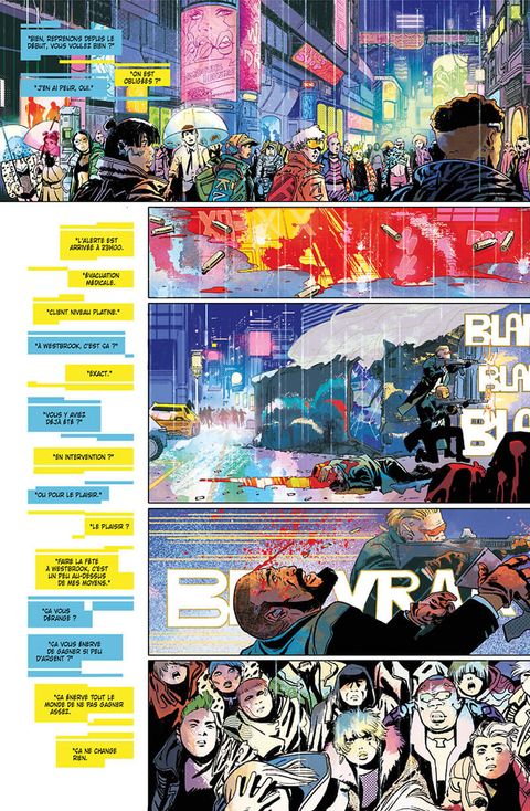 Aperçu de l'album World of cyberpunk 2077 tome 1 - Trauma Team