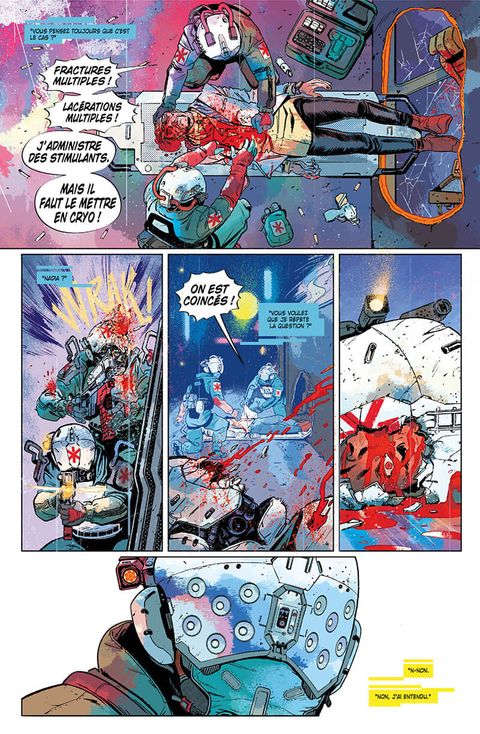 Aperçu de l'album World of cyberpunk 2077 tome 1 - Trauma Team
