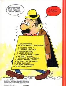 Aperçu 2 de l'album Marc Lebut et son voisin tome 12 - Ford T Fortissimo