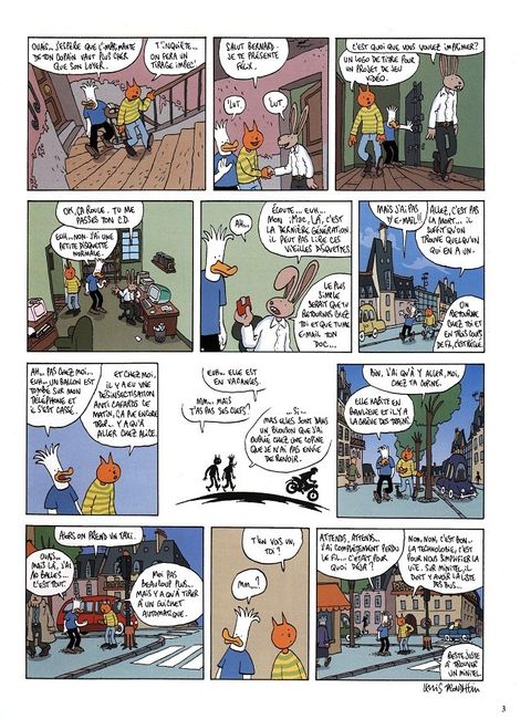 Aperçu de l'album Lapinot (Les formidables aventures sans) tome 3 - Cyberculture mon Amour